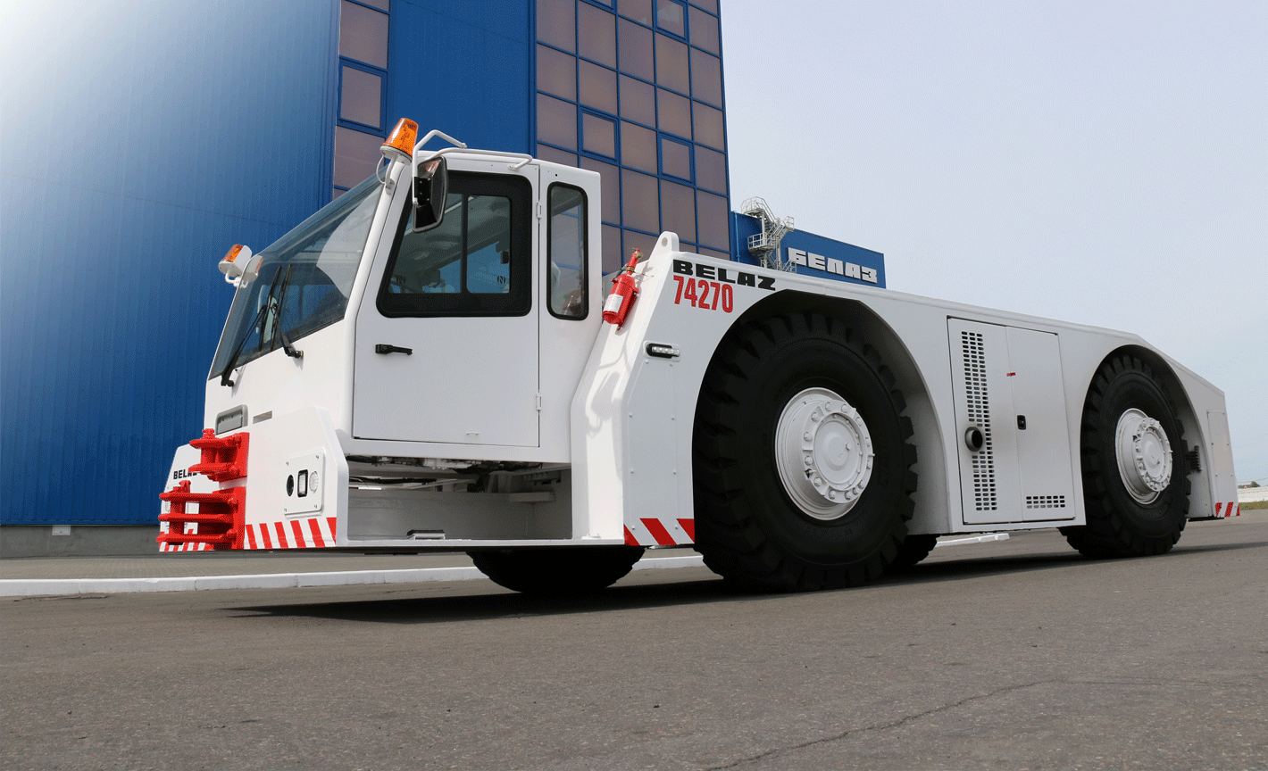 BELAZ-7427 towing vehicles