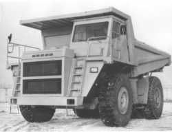 Automatic transmission for 55 tonnes dump trucks