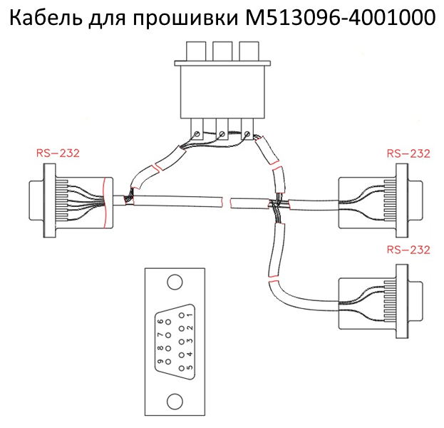 Кабель для прошивки М513096-4001000