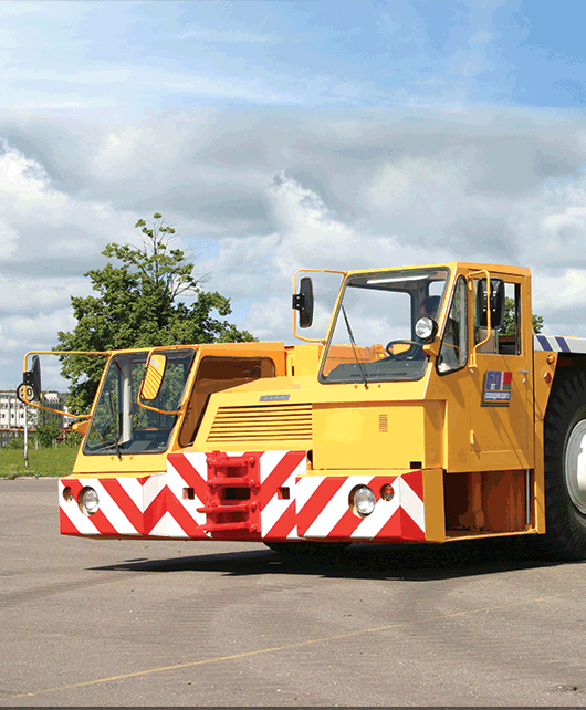 BELAZ-74212 towing vehicles