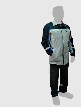 Куртка мужская для защиты от общих производственных загрязнений и механических воздействий 11-19