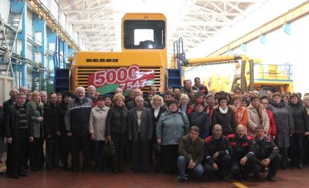 5000-th dump truck with payload capacity of 45 tonnes   